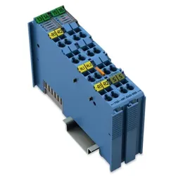 Wago 750-481/040-000 2-Kanal-Analogeingang, Widerstandsmessung, Eigensicher, blau 750481040000