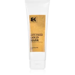 Brazil Keratin Gold Anti Frizz Mask regenerierende Maske mit Keratin für beschädigtes Haar 300 ml