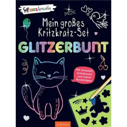 Glitzerbunt - Mein großes Kritzkratz-Set