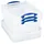 Really Useful Box Aufbewahrungsbox 50 x 19,5 x 39,5 cm 3-tlg. transparent