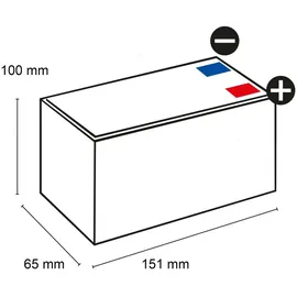Q-Batteries 12LS-9 12V 9000 mAh 1 St.
