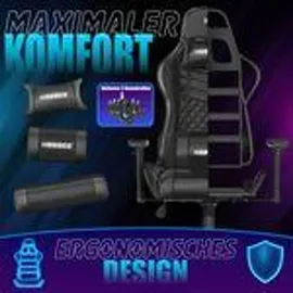 Kesser Gaming Stuhl Ergonomisch Schwarz