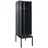 C+P Schwarz-Weiß-Spind Classic PLUS, Bank, 2 Abteile, 2120x600x815mm, 7016/7016, Verschluss Zylinderschloss, Sitzbanktyp untergebaut, Material Sitzfläche Kunststoff