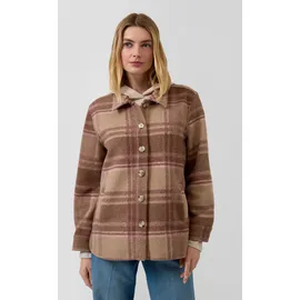 s.Oliver Overshirt aus Wollmix - braun|mehrfarbig - 48