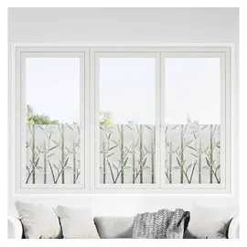 vidaXL Fensterfolie, Fensterfolie Bambus-Muster 45 x 500 cm PVC