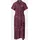 STREET ONE Midikleid Grafisches Muster Lila/Pink/Rosa 44