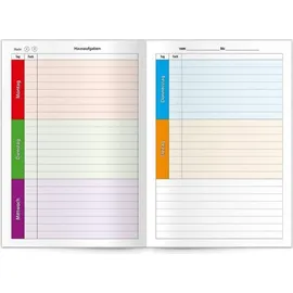trotsch TRÖTSCH Hausaufgabenheft Grundschule ABC: Schulplaner Hausaufgabenheft Timer Terminkalender