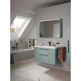 Duravit D-Code Einhandmischer Schwarz Matt