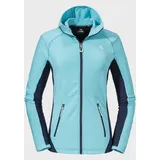 Schöffel Fleece Hoody Monte Sart L, medium turquoise 42