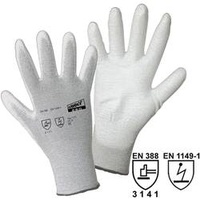 L+D worky Worky ESD Nylon/Carbon-PU 1171-7 Nylon Arbeitshandschuh Größe (Handschuhe): 7, S EN 388, EN 51