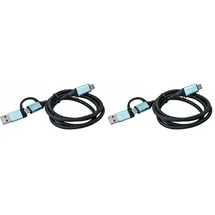 iTEC USB-C auf USB-C 1,0 m Schwarz