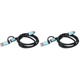 iTEC USB-C auf USB-C 1,0 m Schwarz