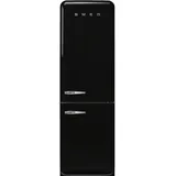 Smeg FAB32RBL6 Retro-Kühl-Gefrierkombination (331 l, 1968 mm hoch, Black)