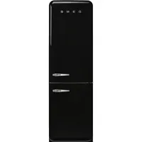 Smeg FAB32RBL6 Retro-Kühl-Gefrierkombination (331 l, 1968 mm hoch, Black)