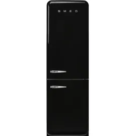 Smeg FAB32RBL6 Retro-Kühl-Gefrierkombination (331 l, 1968 mm hoch, Black)