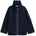Damen Boxy Fit Scuba blau Uni Gr S