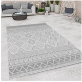 Paco Home Vermont 184 Webteppich 120 x 160 cm grau