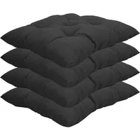 Nyvi Stuhlkissen Genua 38x38 cm 4er Pack Sitzkissen mit