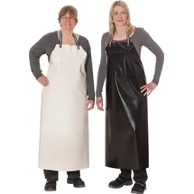 elbe werkstätten PVC Fettschürze Guttasyn® MR3 L.ca.120xB.ca.90mm schwarz GUTTASYN