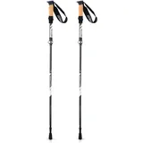 Neo-Sport Walking Stöcke 85-130 cm Schwarz/Grau