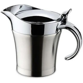 Gravidus Sauciere Edelstahl Thermo Sauciere 500ml mit Klappdeckel
