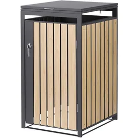 ML-Design Mülltonnenbox 68 x 80 x 116,3 cm anthrazit