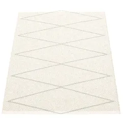 pappelina Max Outdoor-Teppich - sage / vanilla 70 x 100cm