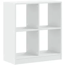 vidaXL Bücherregal Weiß 68,5x32x75 cm Holzwerkstoff