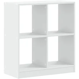 vidaXL Bücherregal Weiß 68,5x32x75 cm Holzwerkstoff