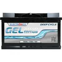 Electronicx Gel Batterie 12V 110Ah Gel Edition Perfekte Solar