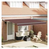 vidaXL Markise 400 x 300 cm braun