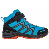 Lowa Maddox GTX Junior (Textil/Synthetik, wasserdicht) blau/orange Kinder