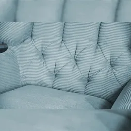 KAWOLA Longseat CHARME Cord hellblau