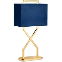 Elstead Lighting Elstead Lighting, Tischlampe, Cross Tischleuchte E27 Poliertes