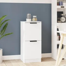 vidaXL Sideboard 30 x 70 x 30 cm Weiß