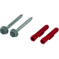 TECE Befestigungssatz 2 Schrauben + 2 Dübel