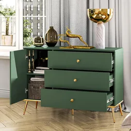 petits-meubles Sideboard Thalia 120 x 85 x 40 cm Grün