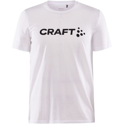CRAFT Community Logo T-Shirt Herren 900200 - white melange XS