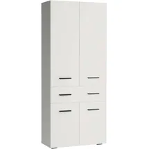 INOSIGN Skara Hochschrank 76 x 35 x 180 weiß