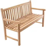 VCM Gartenbank 150 x 60 x 90 cm Braun