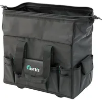 Fortis Werkzeugtasche mit Rollen 1-tlg. schwarz 500 x 350 x 200 mm