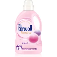 Perwoll Renew Wolle Flüssigwaschmittel (21 Wäschen), Feinwaschmittel für Wolle, Kaschmir & Seide, Wollwaschmittel glättet Fasern & verhindert Knötchen