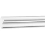 PROFHOME DECOR Stuckleiste 200 cm x 0,8 cm x 1,9 cm