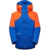 Mammut Eiger Nordwand Pro Softshelljacke - Eiger Blue / Eiger Orange - XL