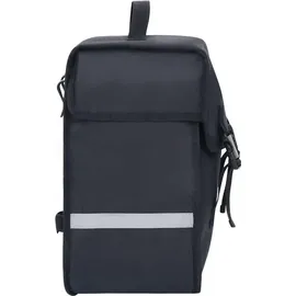 vidaXL Fahrradtasche Gepäckträger 21 l schwarz