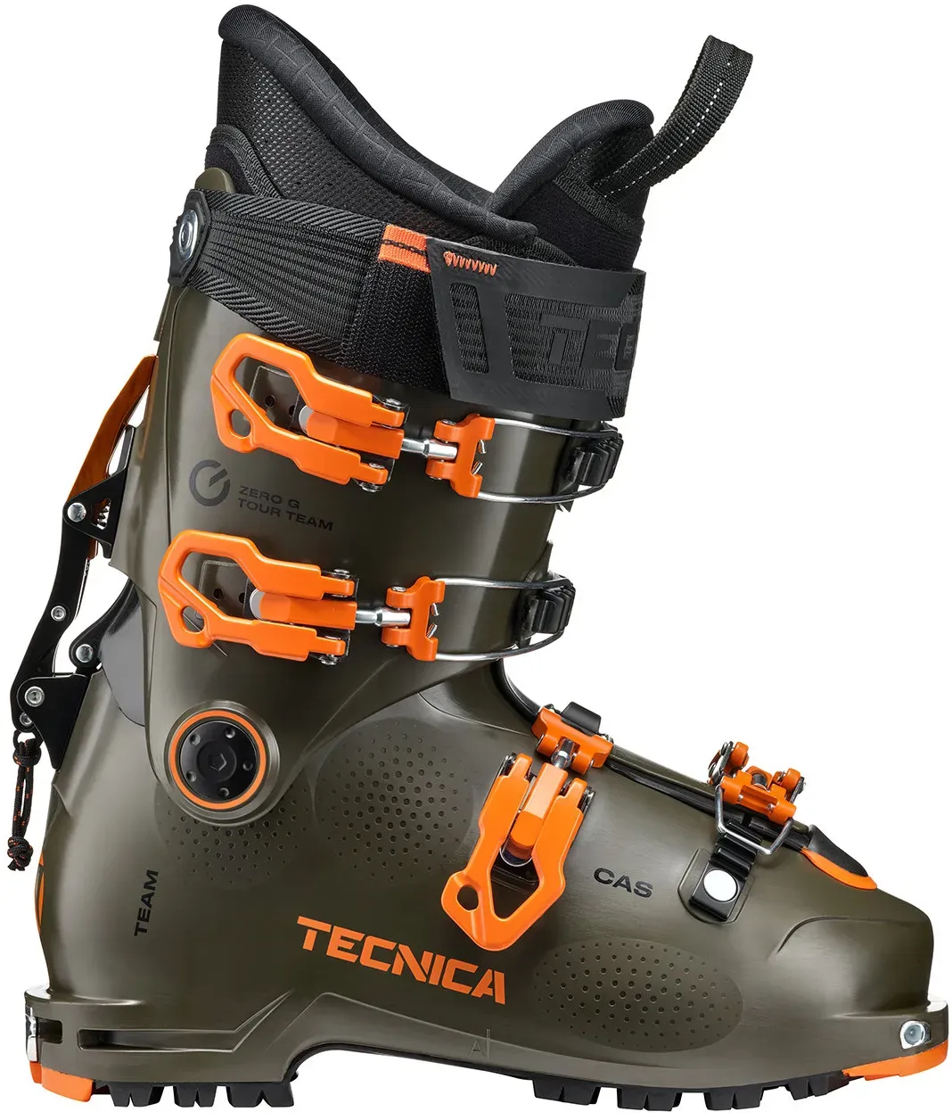 Skialp-Schuhe Tecnica Zero G Tour Team Skischuhgröße: 22,5 cm /  grün/orange