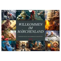 Calvendo Willkommen im Märchenland (Wandkalender 2026 DIN A4 quer),