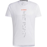 adidas Agravic Trail Running T-Shirt weiss