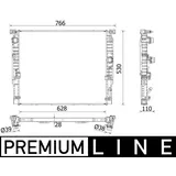 MAHLE ORIGINAL MAHLE Kühler, Motorkühlung BMW CR 2198 000P 17118650745,17118686026,17118743664 Kühler,Wasserkühler,Autokühler,Motorkühler 8650745,8686026