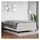 vidaXL Boxspringbett 140 x 200 cm Weiß